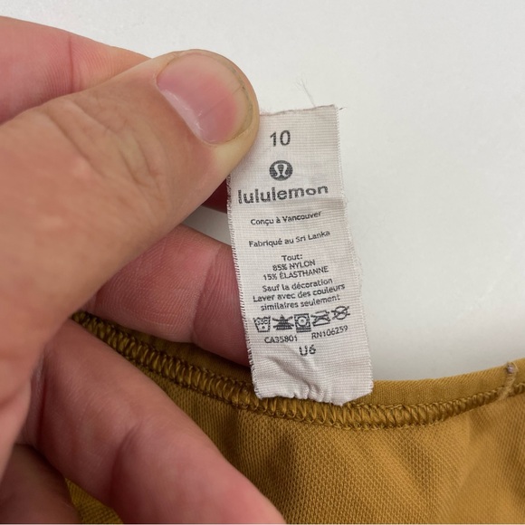 Lululemon Women's Ebb to Train Bra Spiced Bronze Size 10 - Picture 3 of 6